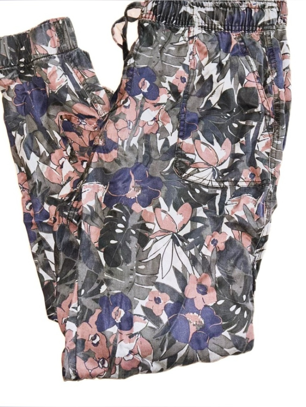 Floral Print Joggers
